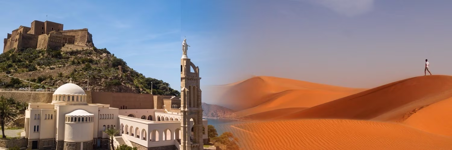 ANTIKES ALGERIEN UND TORE DER SAHARA — Von Tipaza nach Timimoun, vier Jahrtausende zwischen Mittelmeer und großen Dünen